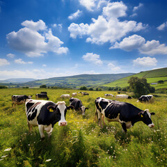 cows on the mountains, generative ai 