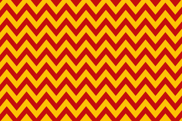 Retro red and orange chevron lines texture