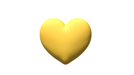 立体的なハート