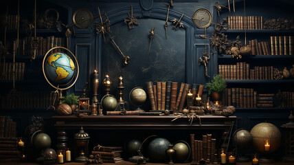 banner school of witchcraft and wizardry back to school of magic poster