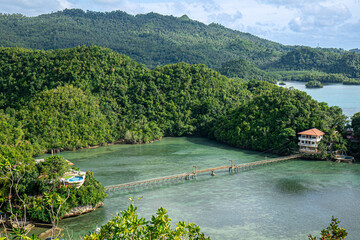 Obraz premium Bay close to Sipalay Philippines.