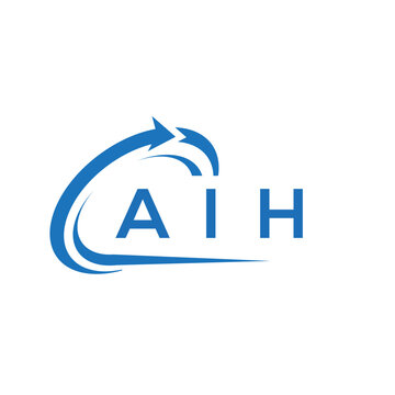 AIH letter logo design on white background. AIH creative initials letter logo concept. AIH letter design.	
