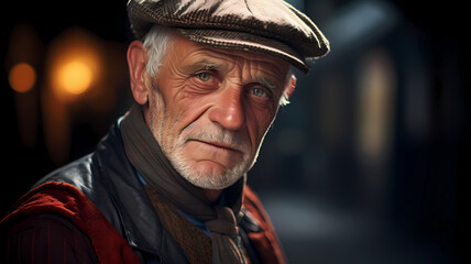 Obraz premium a kind old man 