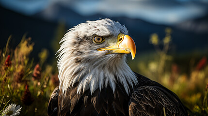 Obraz premium portrait of a eagle