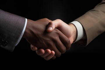 A Close Up Of Two People Shaking Hands. Handshakes, Body Language, Social Interactions, Trust, Friendship, Business Relationships, Gestures, Negotiations