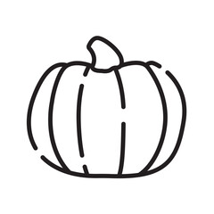 pumpkin icon design vector template