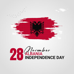 Albania Independence day Design