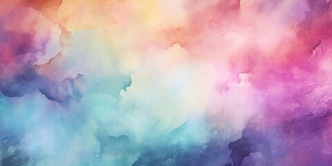 Design a watercolor texture background with soft blending and vibrant colors.