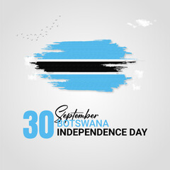 Botswana Independence day Design