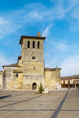 Fototapeta na wymiar Church of San Pedro, Romanesque style. Fromista, Palencia, Spain