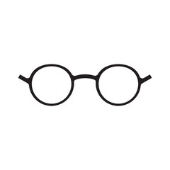 glasses icon vector