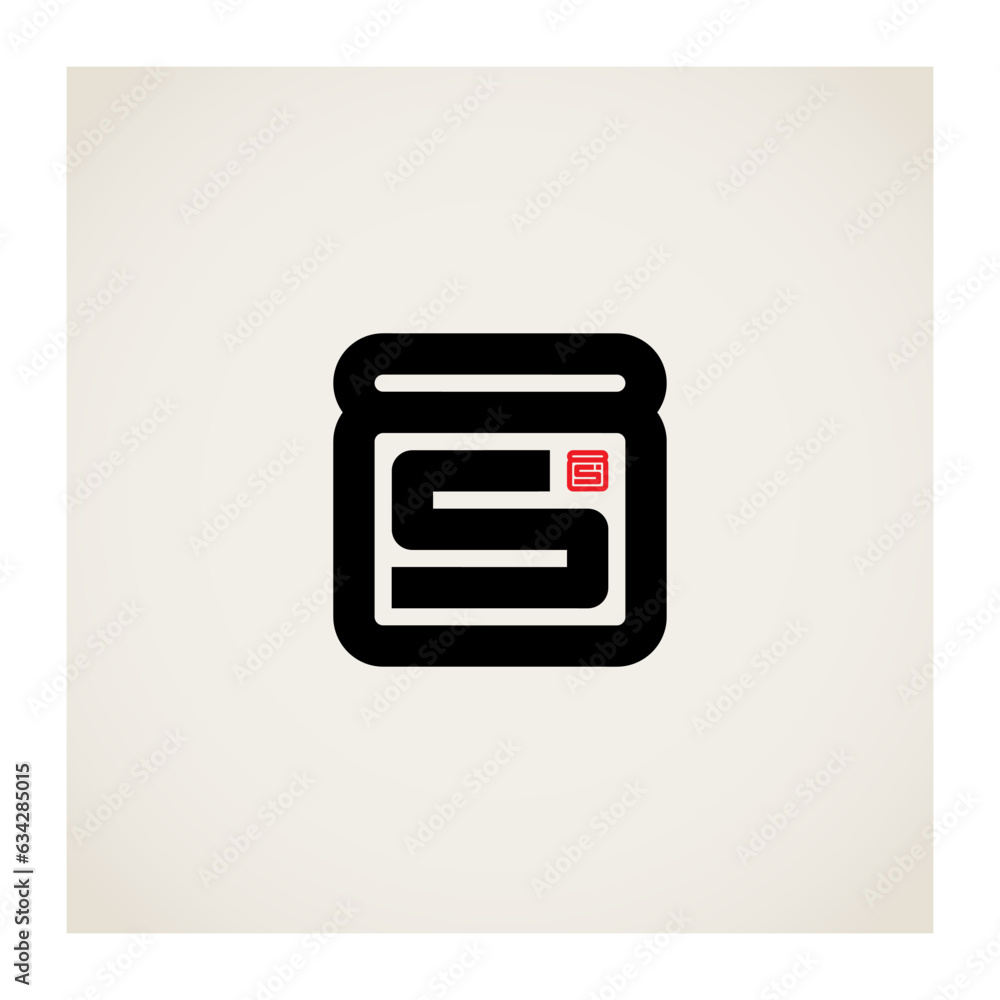 Poster print for t-shirt for who born in 1985. 85 - logo or design element or icon with numbers 8 and 5. lo