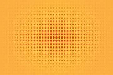 Dot Pattern Background Halftone Pattern & Trendy Style in Sunburst.