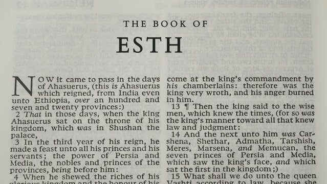 The Book Of Esther