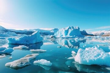 Fototapeta na wymiar Iceberg Landscape