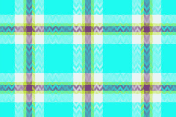 Plaid textile vector of check seamless fabric with a background pattern texture tartan.