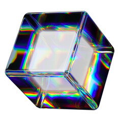 Transparent 3d Cube
