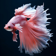 Obraz premium Siamese fighting fish in aquarium