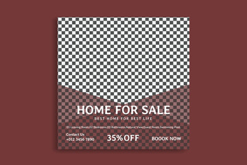 real estate social media post, banner design, ads design post, home social media post
