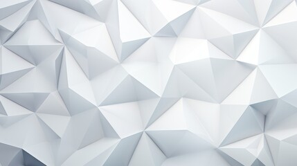 Abstract Background with White Triangles