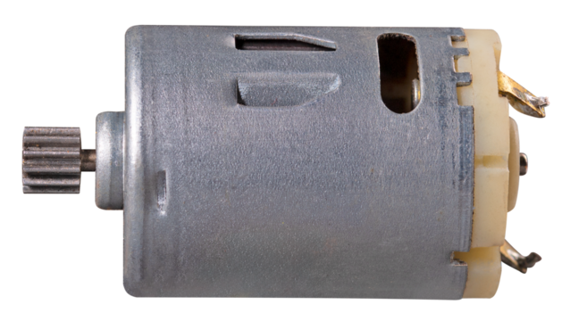 A small electric motor used in various home appliances.