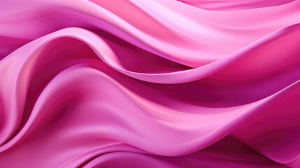 Fototapeta premium Waves in Magenta Colors