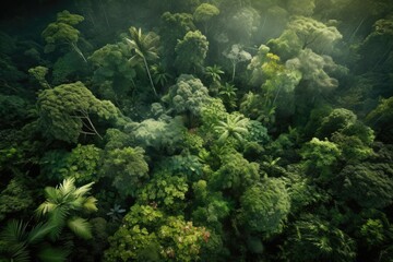 Fototapeta na wymiar Rainforest Canopy