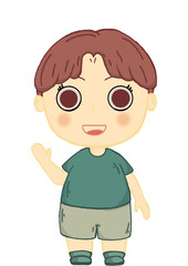 cartoon child