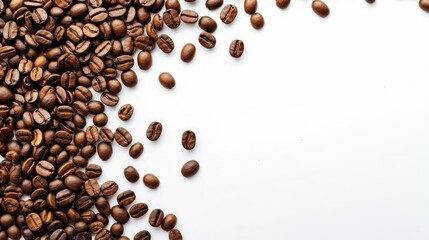 Obraz premium Coffee Beans Abstract Background