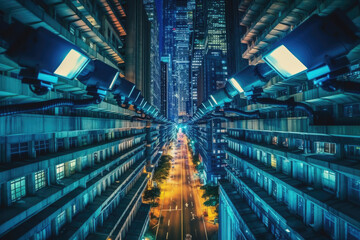 Fototapeta premium Surveillance Camera