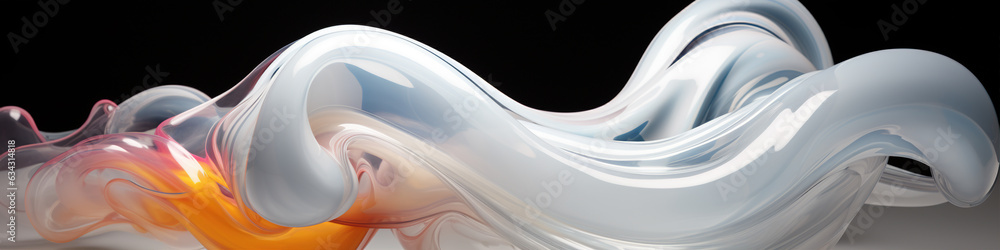 Poster abstract fluid background,created with generative ai tecnology.