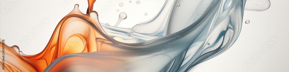 Poster abstract fluid background,created with generative ai tecnology.