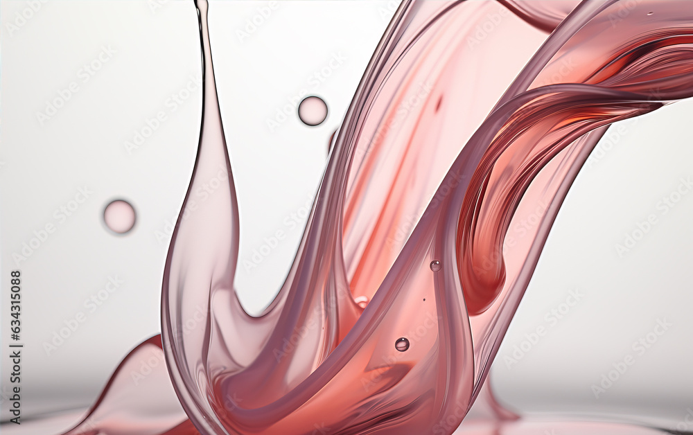 Poster abstract fluid background,created with generative ai tecnology.