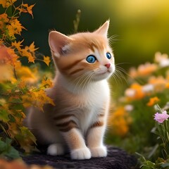 The Delightful and Enchanting Little Feline that Charms the Gaze