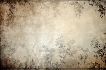 floral wallpaper, antique and vintage wall