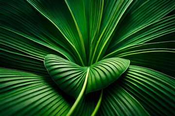 green leaf background