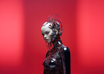 Cybernetic Elegance – Generative AI