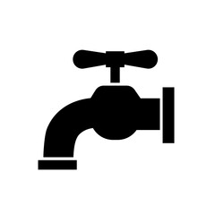 Faucet icon in white background vector illustration