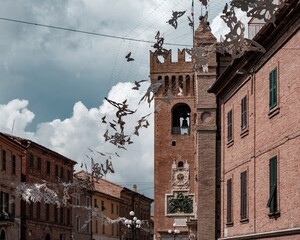 View of downtown Recanati city