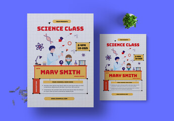 Science Class Flyer