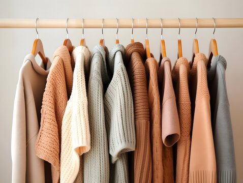 Praktische Kleideraufbewahrung