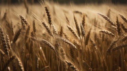 Embrace the Natural and Sustainable Beauty of Wheat: A Green Crop for a Better Future