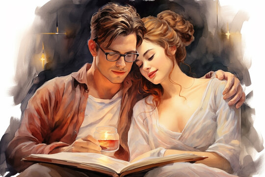 GENERATIVE AI - A Peaceful Evening's Dreams: AI-Generated Intimacy