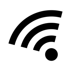 wi fi symbol vector