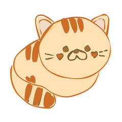 Sleeping Cat International Cat Day Pet Cute Animal Illustration Element decoration character
