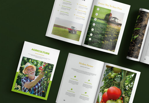 Agriculture Brochure Template