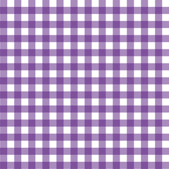 purple white gingham seamless pattern. Pale pink background texture. Checked tweed plaid repeating wallpaper. Fabric design.