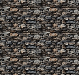 Brickwall pattern wallpaper.