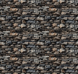 Fototapeta premium Brickwall pattern wallpaper.