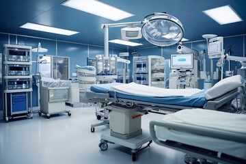 Equipment and medical devices in modern operating room | Generative AI